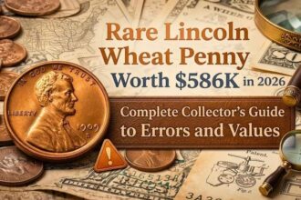 Rare Lincoln Wheat Penny Worth $586K in 2026 Complete Collector’s Guide to Errors and Values
