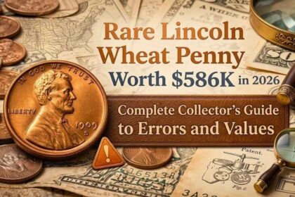 Rare Lincoln Wheat Penny Worth $586K in 2026 Complete Collector’s Guide to Errors and Values