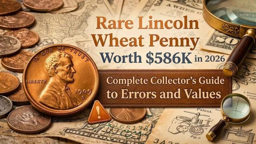 Rare Lincoln Wheat Penny Worth $586K in 2026 Complete Collector’s Guide to Errors and Values