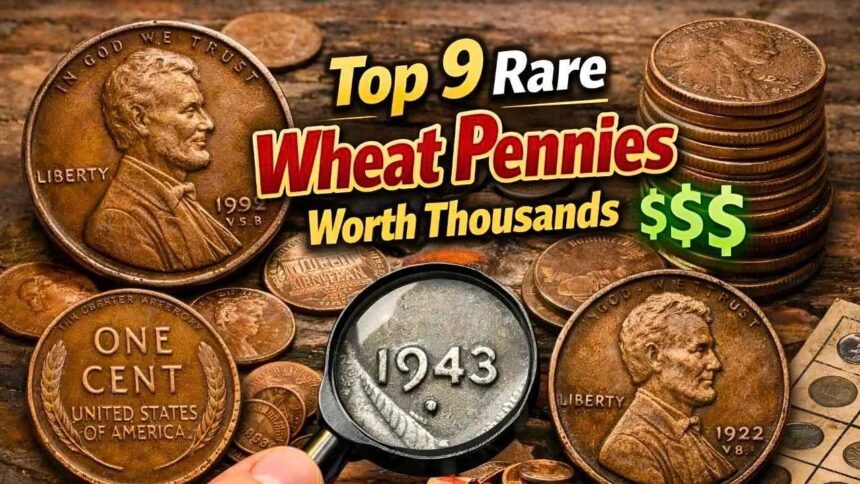 Top 9 Rare Wheat Pennies Worth Thousands Collector’s Value Guide and Identification Tips
